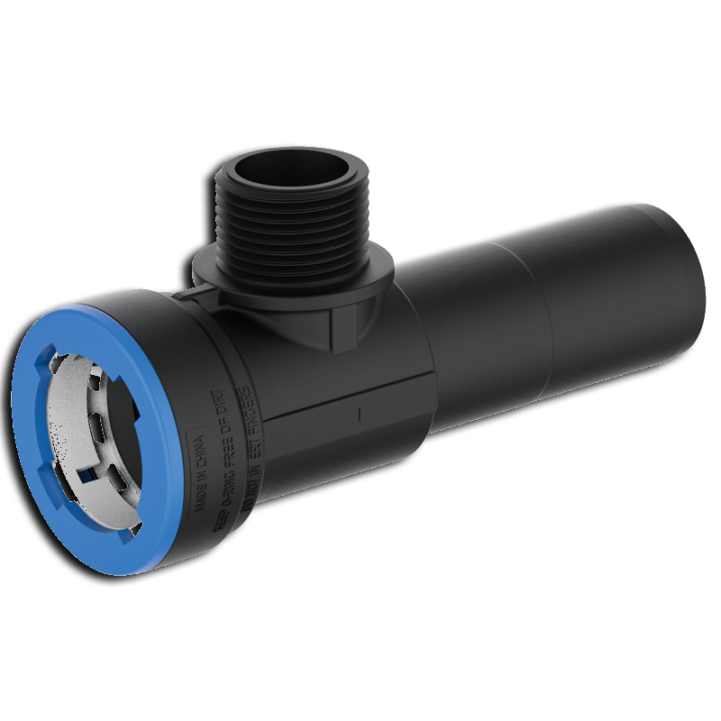 BRUN-T Manifold Male Tee